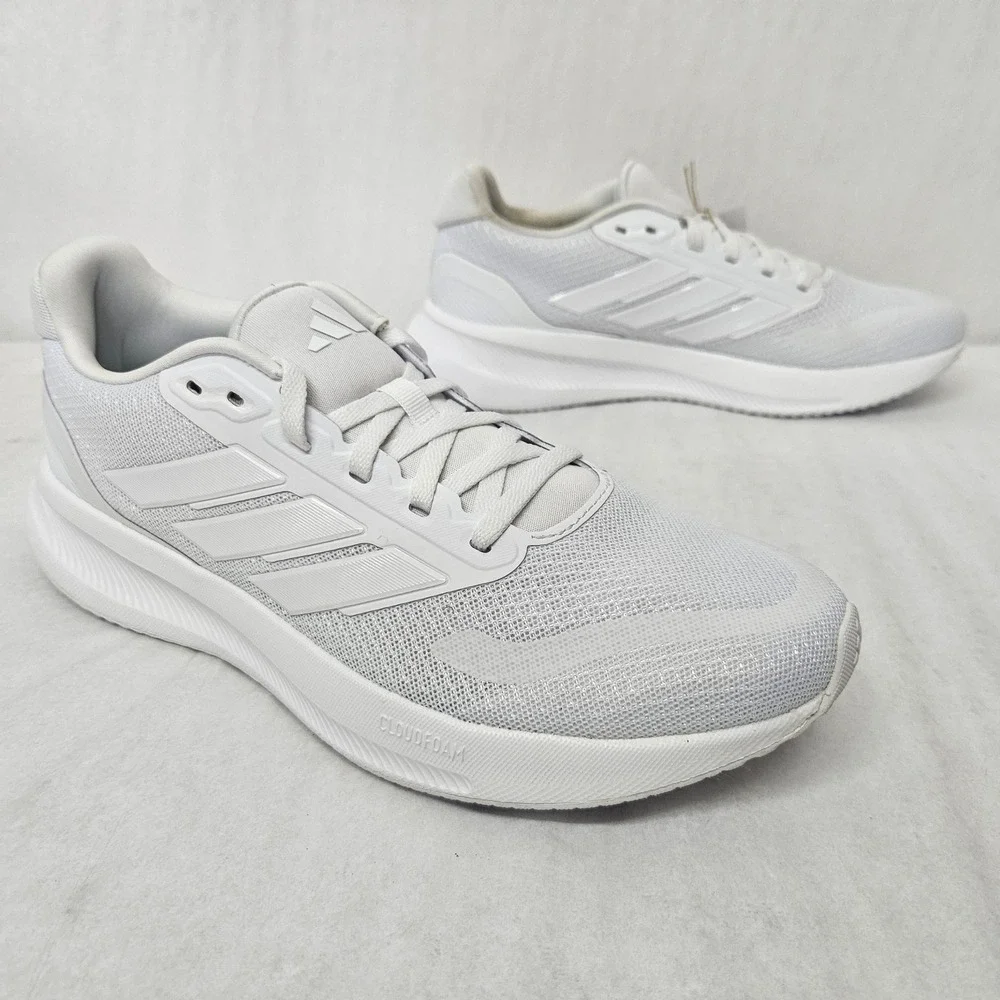 Adidas Runfalcon 5 W‎ Running Shoes Cloudfoam IH7760 White Womens Size 9